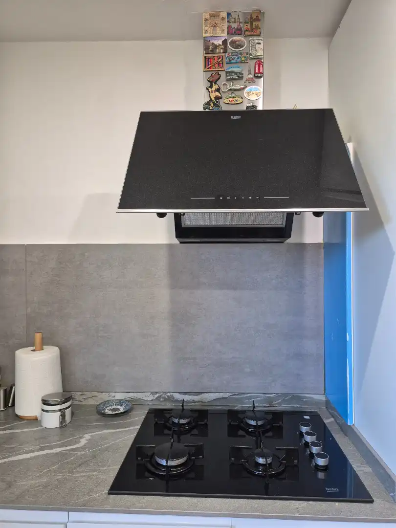 Kitchen of Flat for sale in Rubí  with Air Conditioner, Parquet flooring and Terrace