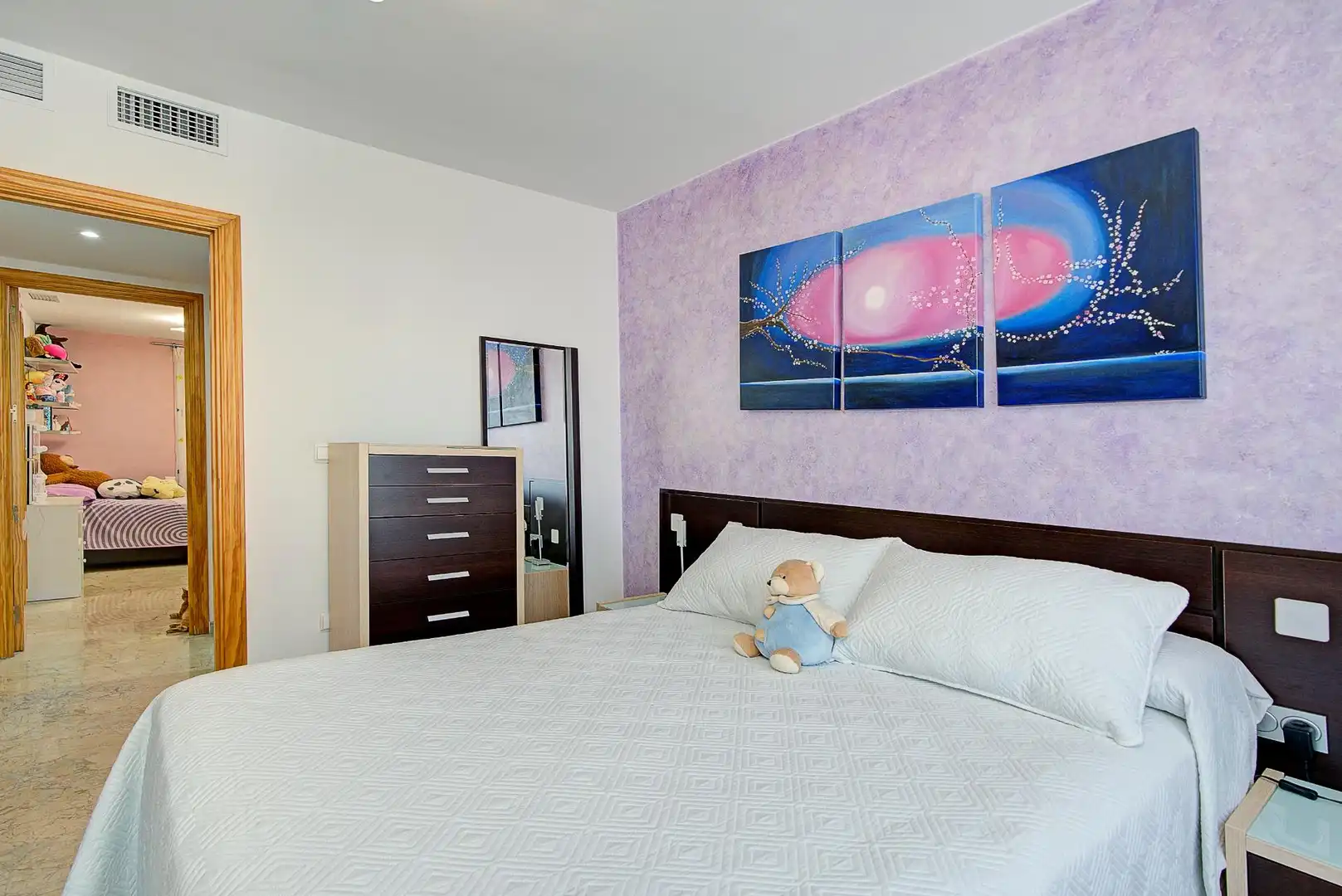 Bedroom of Flat for sale in Atarfe  with Air Conditioner, Terrace and Furnished
