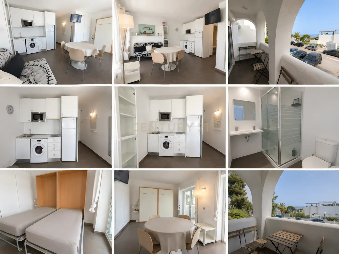 Cocina de Loft de alquiler en Sant Josep de sa Talaia con Aire acondicionado, Piscina y Balcón