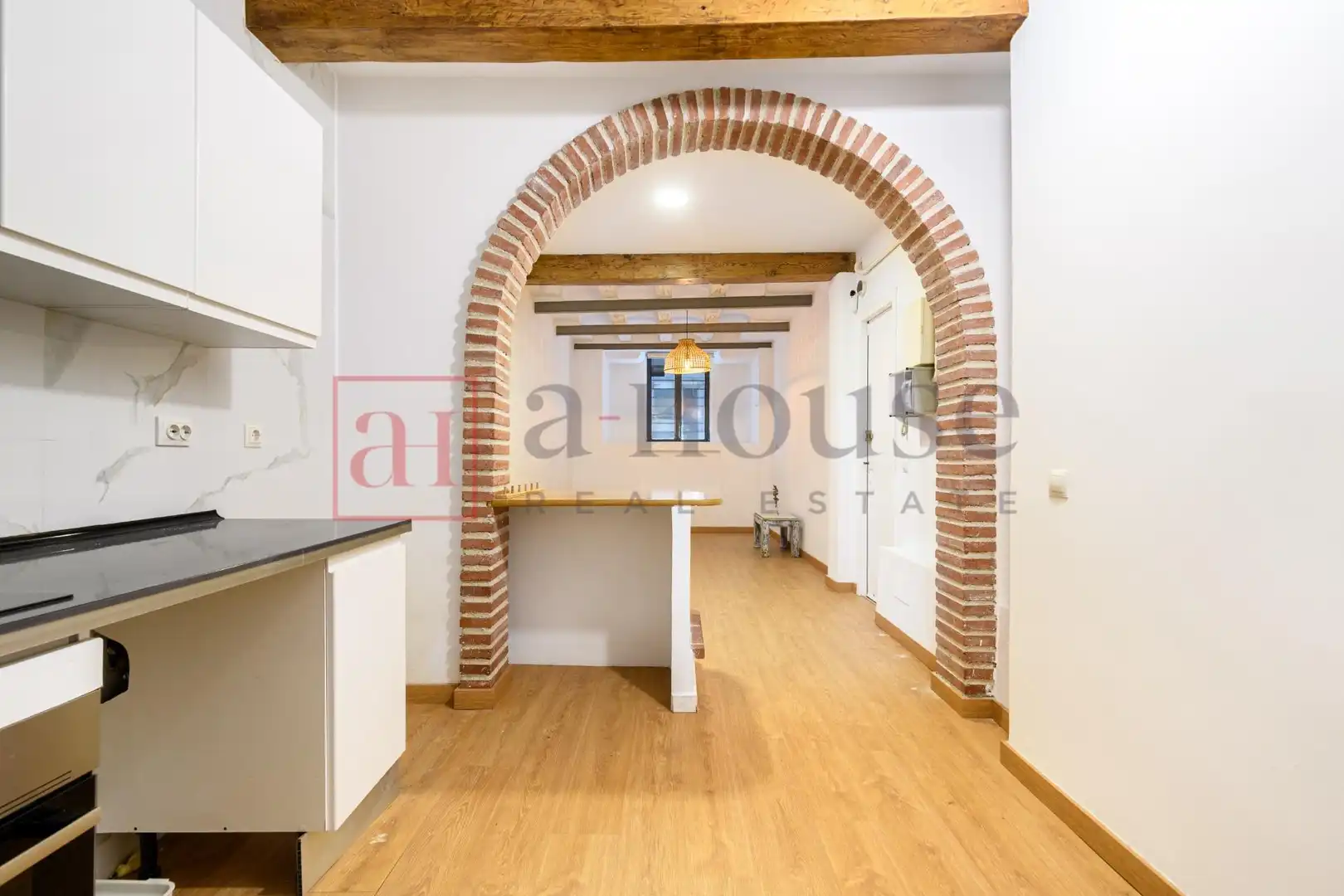Cocina de Planta baja en venta en Barcelona con Parquet y Alarma