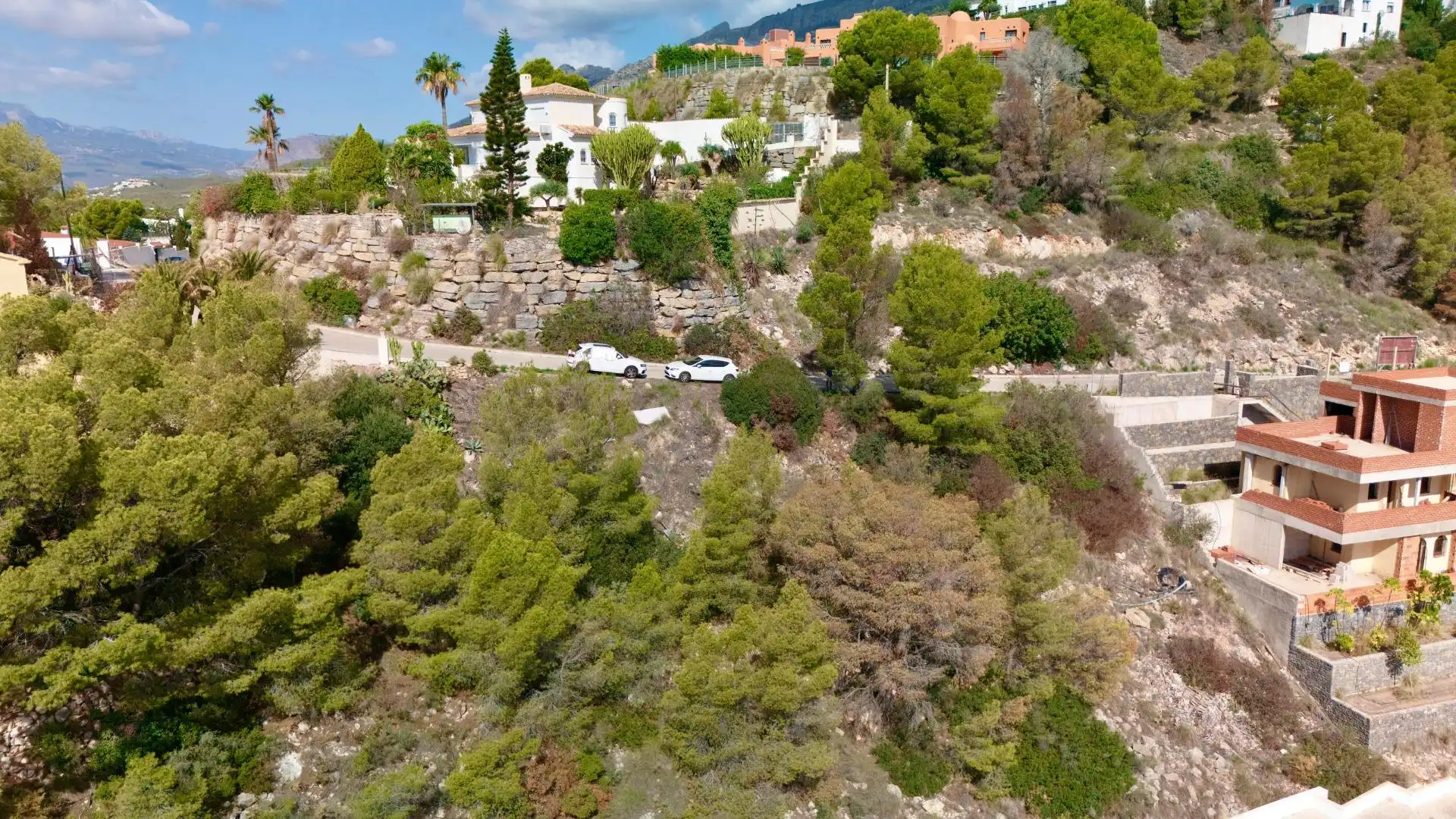 Vista exterior de Residencial en venta en Altea
