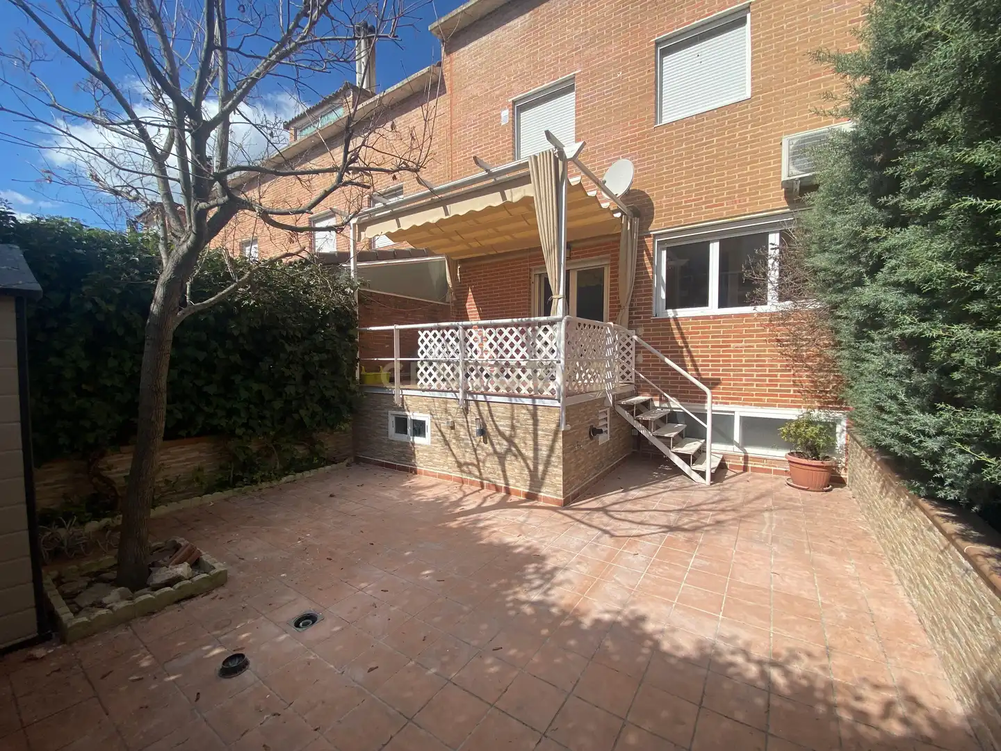 Terraza de Casa o chalet de alquiler en Las Rozas de Madrid con Aire acondicionado, Lavadora y Microondas