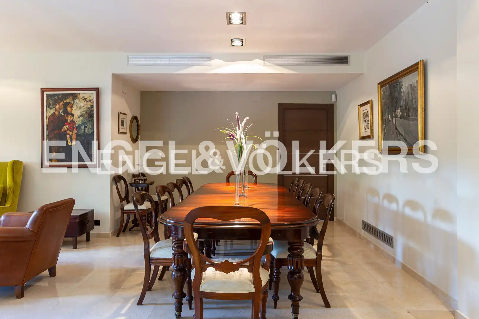Dining room of Houses for rent in Boadilla del Monte  with Air Conditioner, Heating and Private garden