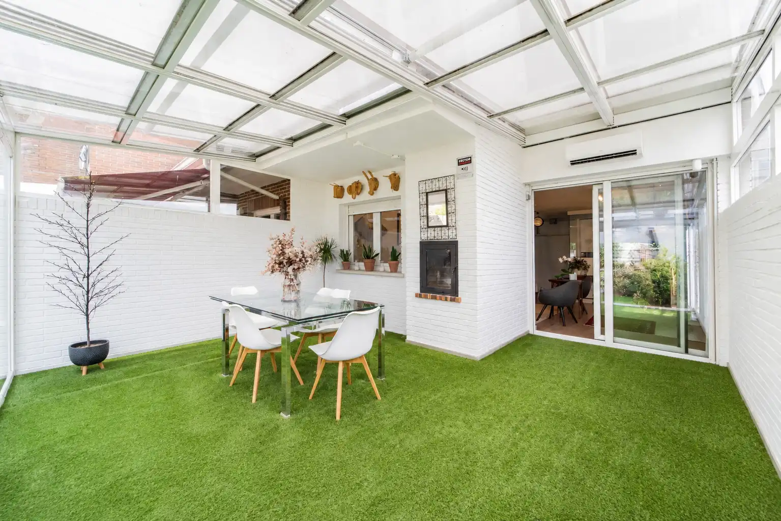 Terraza de Casa adosada en venta en Las Rozas de Madrid