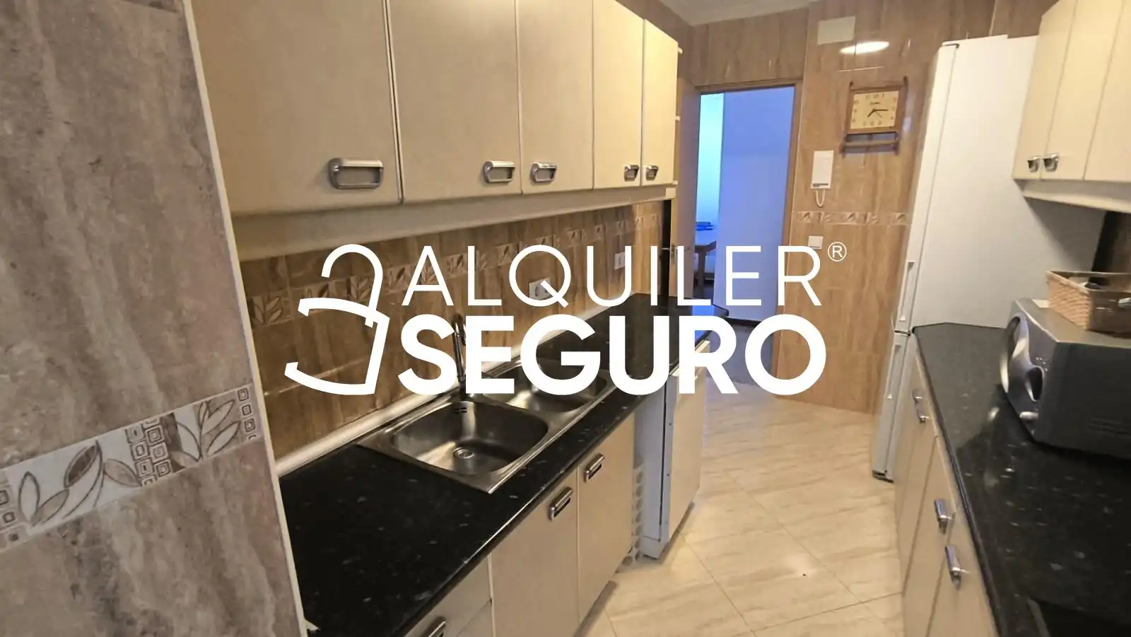 Kitchen of Flat for rent in Sevilla  with Air Conditioner and Furnished