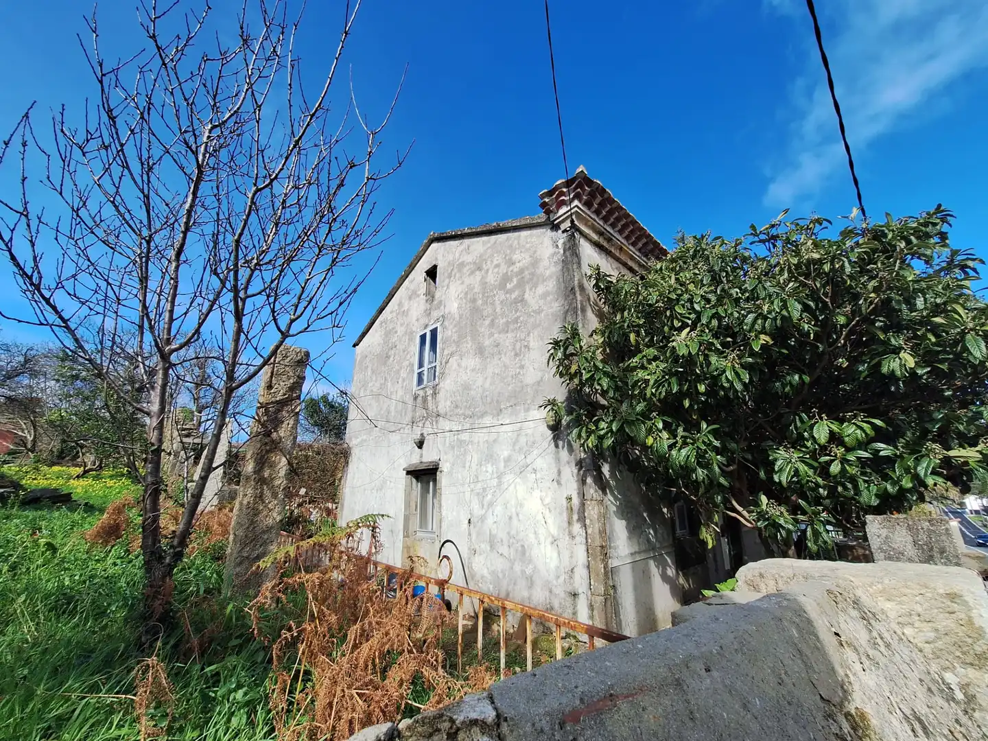 Außenansicht von Haus oder Chalet zum Verkauf in Porto do Son mit Privatgarten