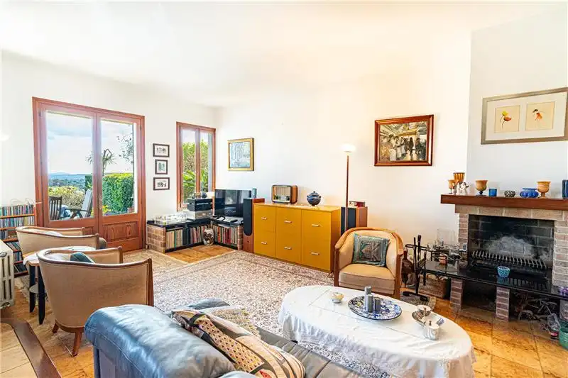 Sala d'estar de Casa o xalet en venda en Campanet amb Aire condicionat, Calefacció i Jardí privat