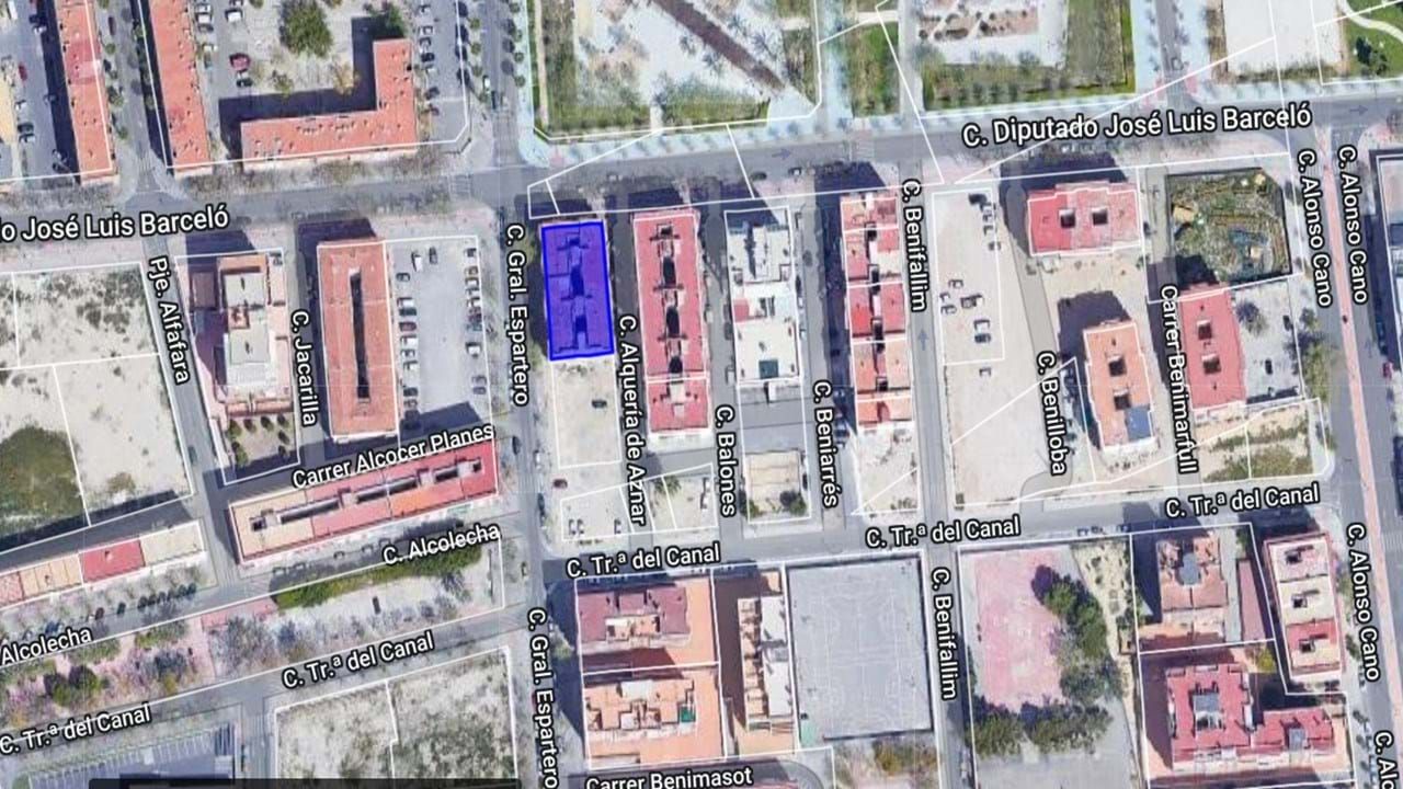 Vista exterior de Piso en venta en Alicante / Alacant