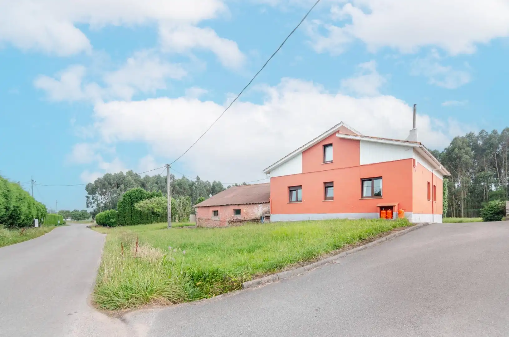 Vista exterior de Casa o chalet en venta en Gozón con Calefacción, Terraza y Amueblado