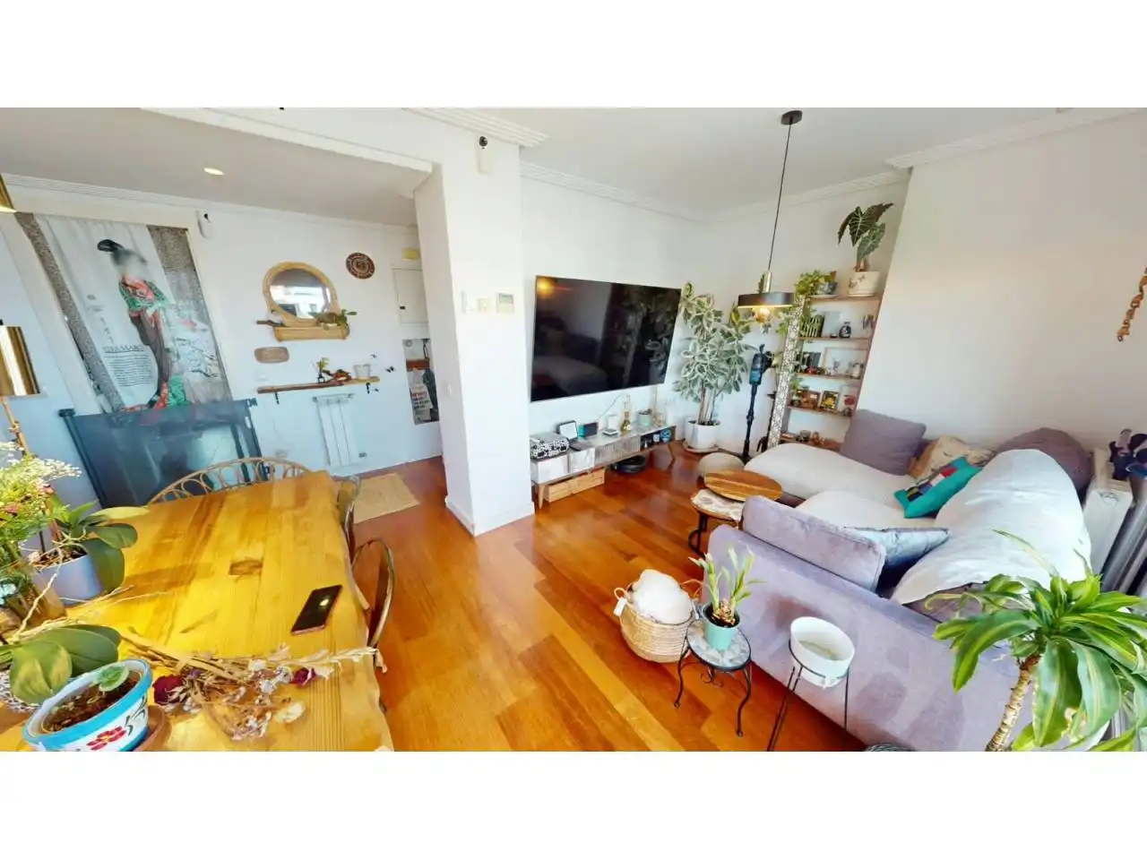 Living room of Attic for rent in Carabanchel