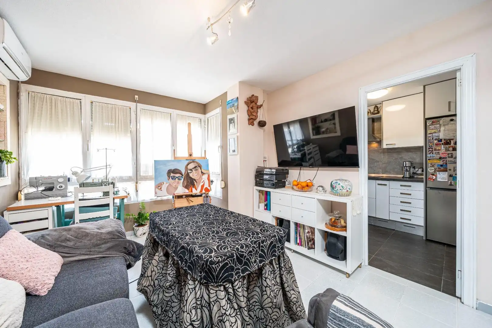 Sala de estar de Piso en venta en Son Servera