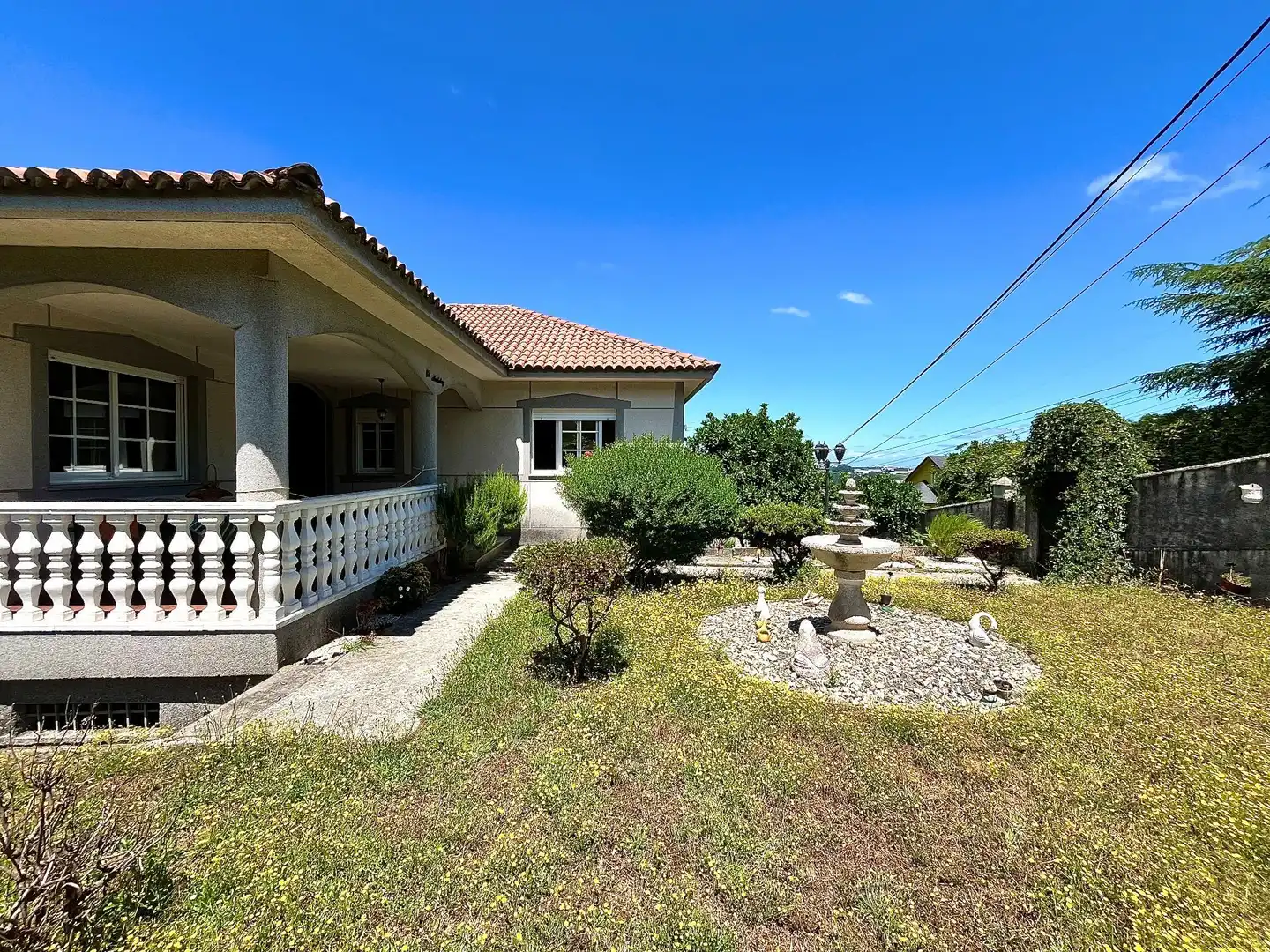 Vista exterior de Casa o chalet en venta en Cambre  con Jardín privado