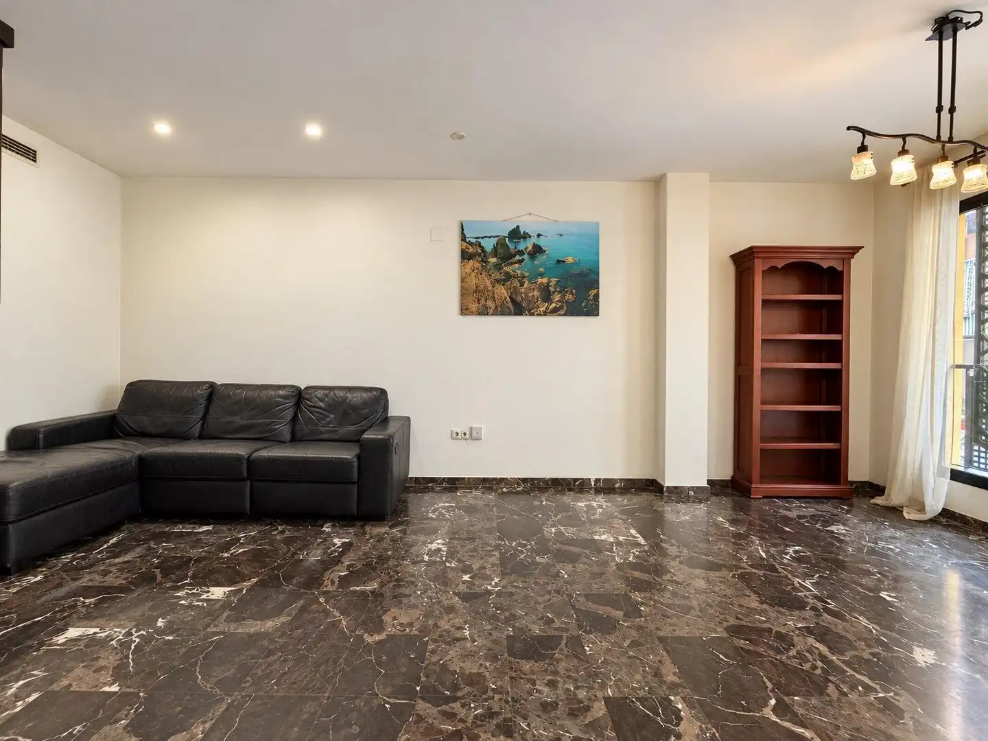 Sala d'estar de Pis en venda en Náquera amb Aire condicionat i Terrassa