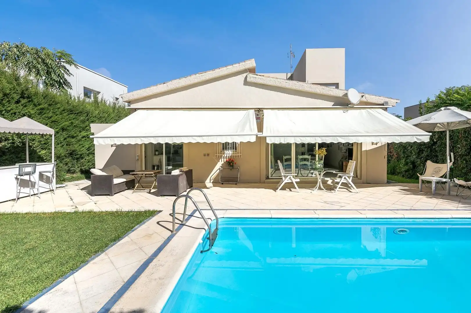 Garden of Houses for sale in Churriana de la Vega  with Private garden, Terrace and Swimming Pool
