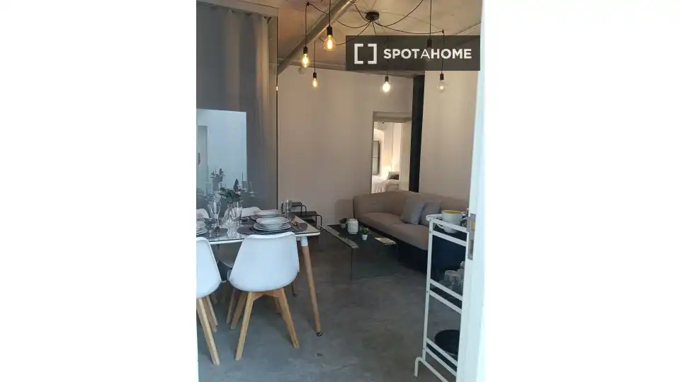 Menjador de Apartament per a compartir en Córdoba amb Aire condicionat, Calefacció i Terrassa