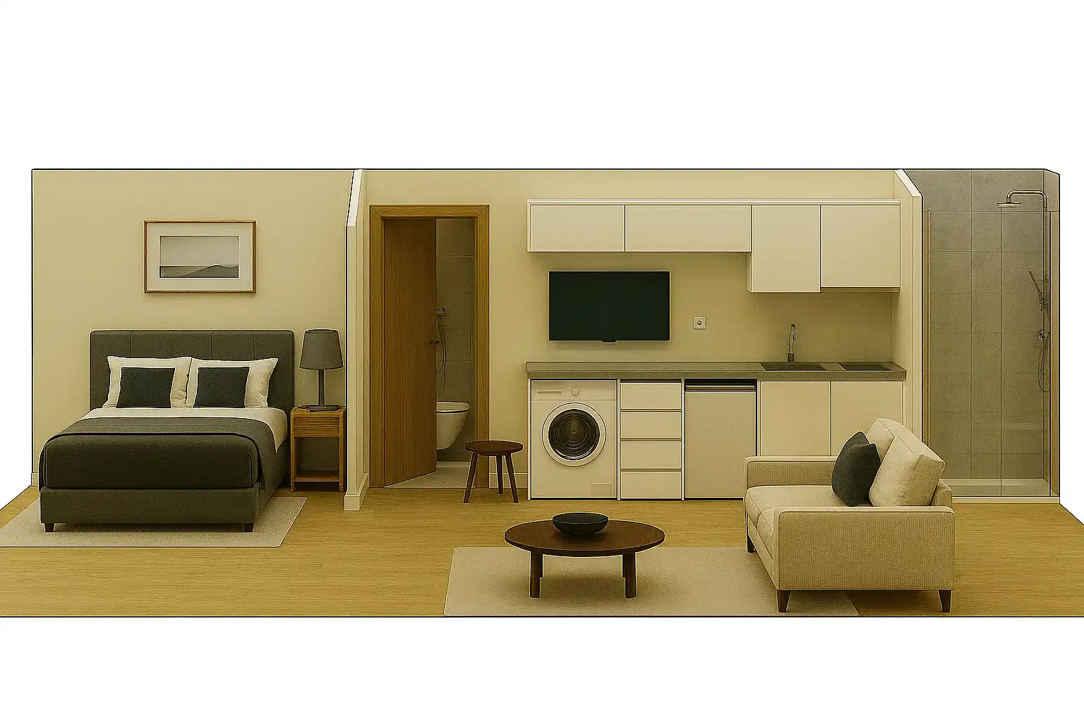 Habitación de Apartamento en venta en Madrid con Calefacción, Amueblado y Horno