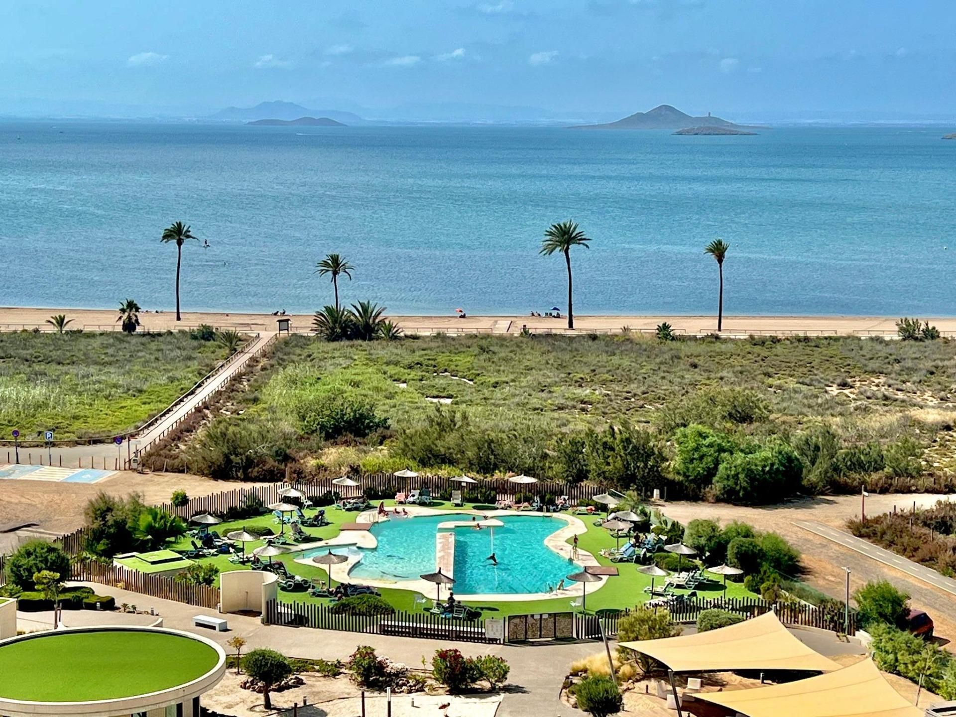 Swimming pool of Flat for sale in Cartagena  with Air Conditioner, Private garden and Storage room