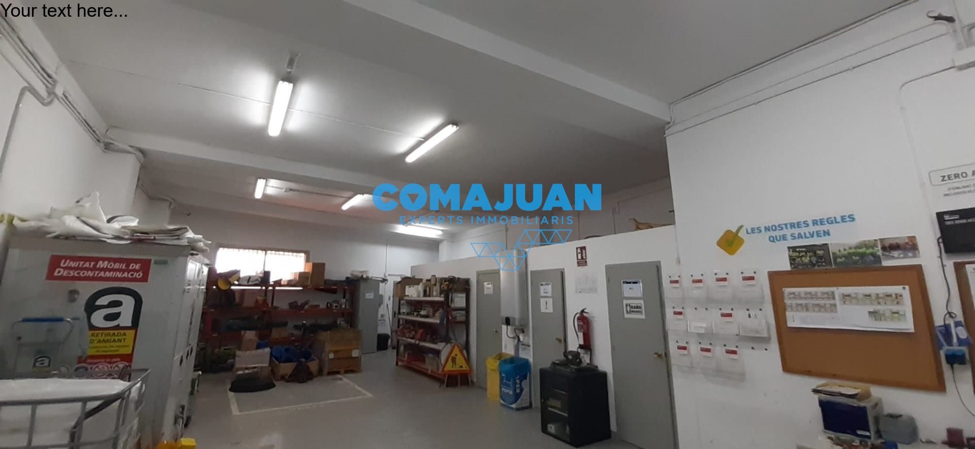 Nau industrial de lloguer en El Masnou