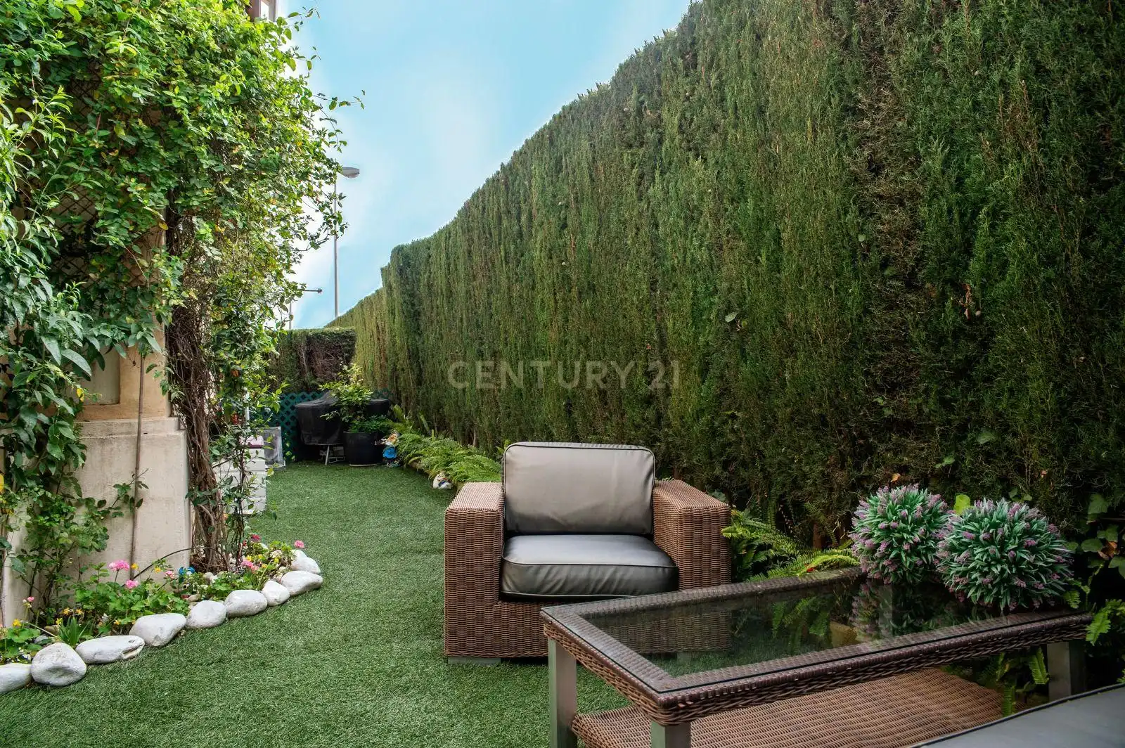 Terrace of Apartments for rent in Marbella  with Air Conditioner, Private garden and Furnished