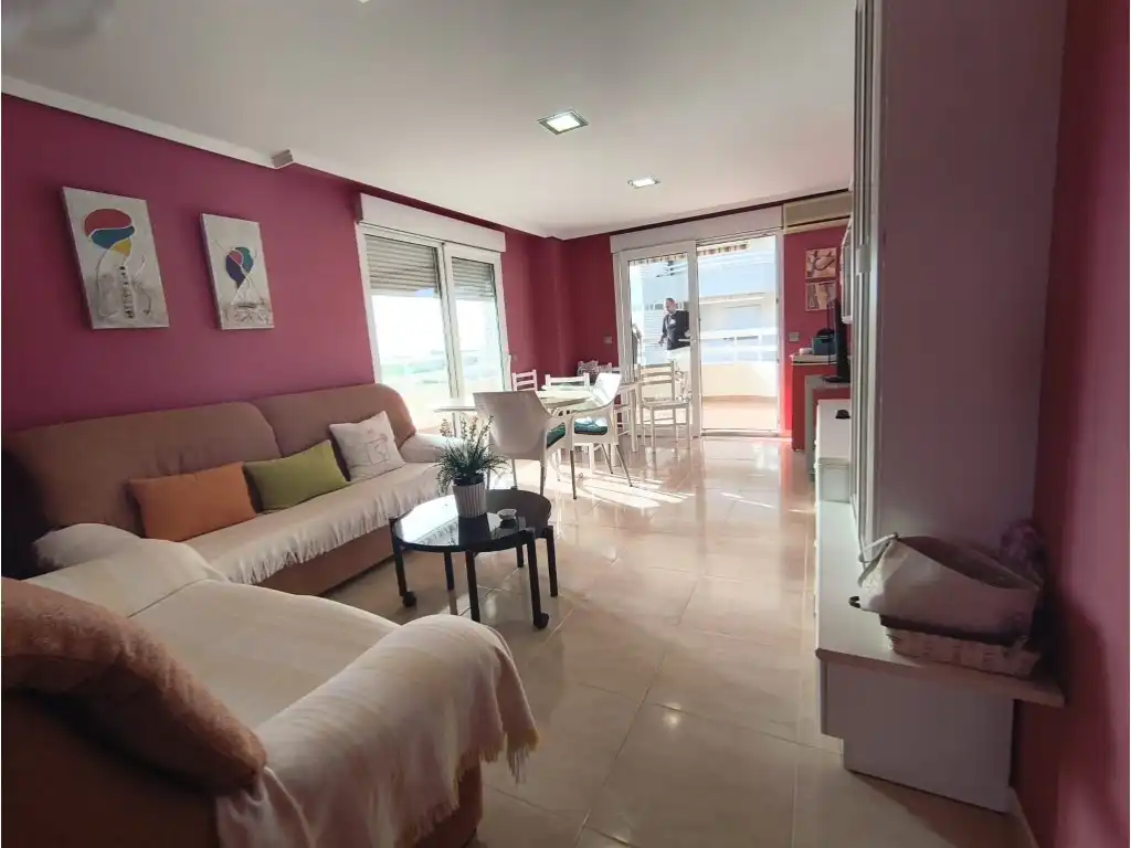 Sala de estar de Apartamento en venta en Tavernes de la Valldigna