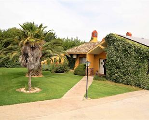 Jardí de Casa o xalet en venda en Ribaforada amb Aire condicionat, Terrassa i Piscina