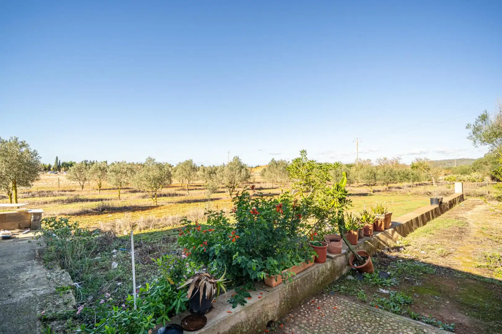 Garden of Country homes for sale in Llucmajor  with Air Conditioner, Heating and Private garden