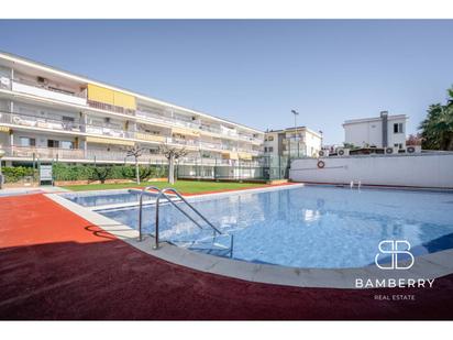 Swimming pool of Flat for sale in Castelldefels  with Air Conditioner, Terrace and Swimming Pool