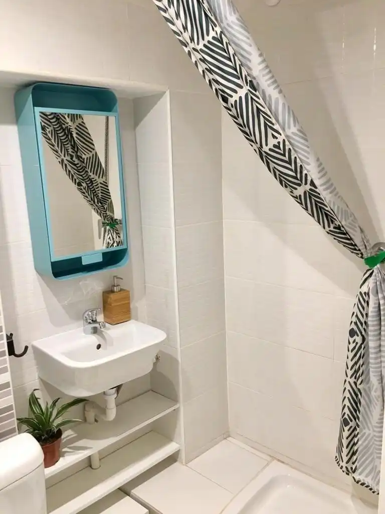 Baño de Apartamento en venta en Madrid con Aire acondicionado, Calefacción y Trastero