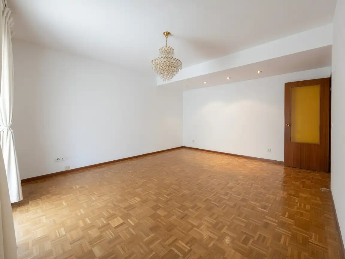 Sala d'estar de Pis en venda en Madrid amb Aire condicionat, Calefacció i Parquet