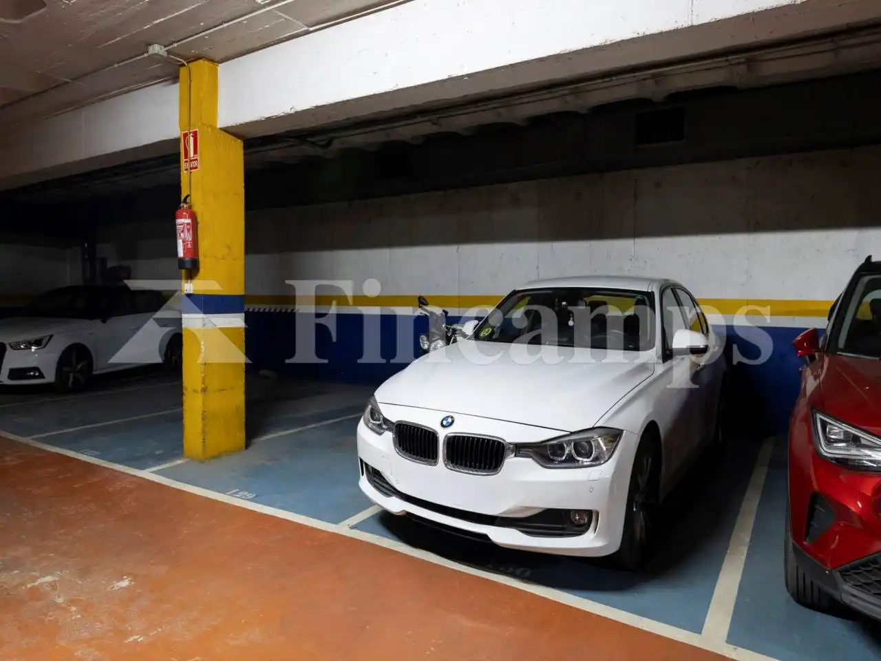 Parking of Flat for sale in Sabadell  with Air Conditioner, Heating and Parquet flooring