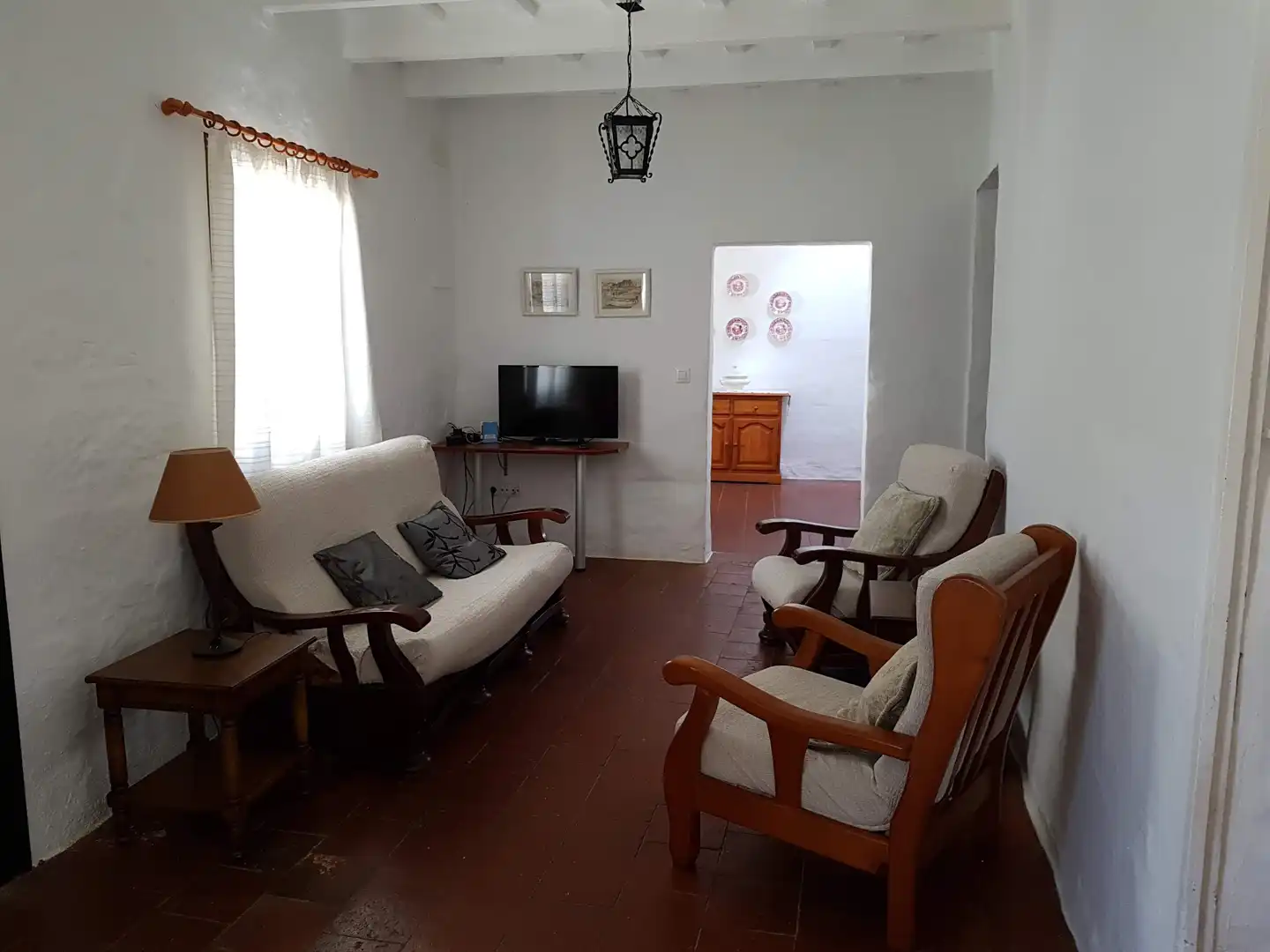 Sala d'estar de Finca rústica en venda en Maó - Mahón amb Aire condicionat, Calefacció i Jardí privat