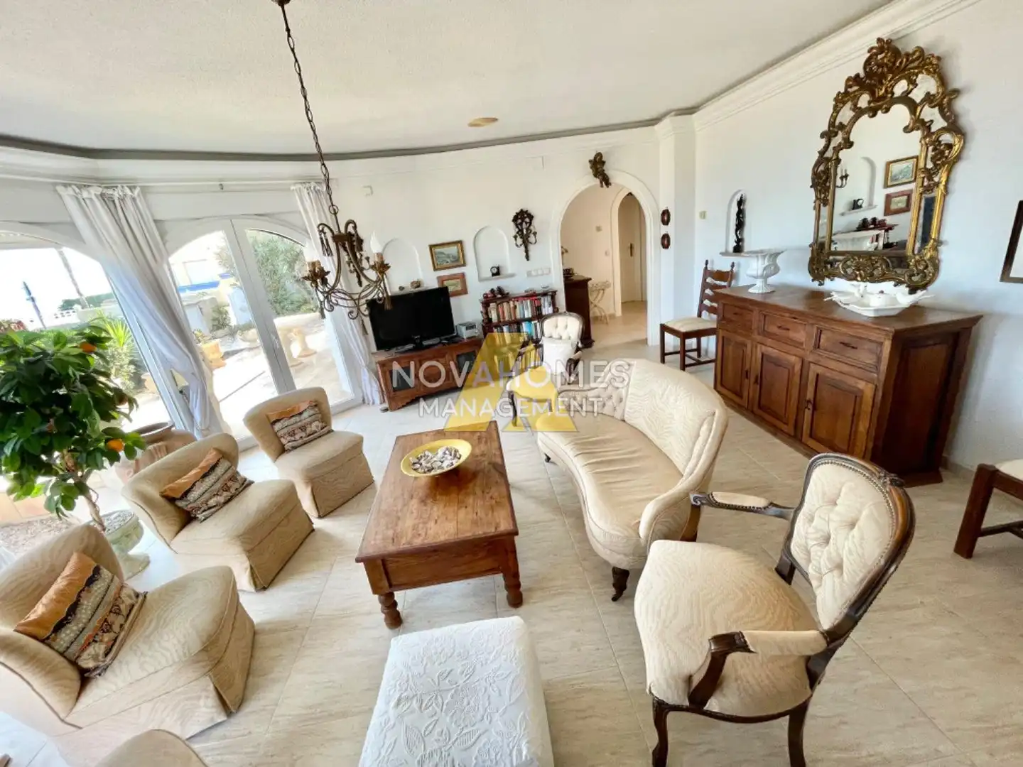 Living room of Houses for sale in La Manga del Mar Menor  with Terrace, Storage room and Swimming Pool