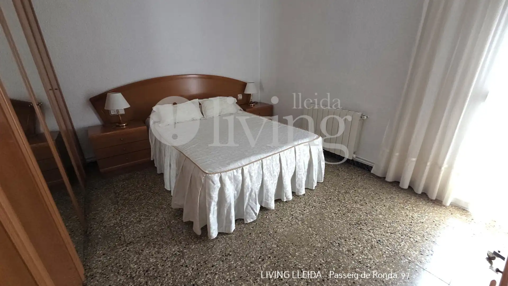 Bedroom of Flat for sale in Lleida  with Air Conditioner, Heating and Furnished