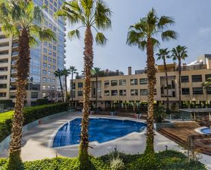 Swimming pool of Flat for sale in  Barcelona Capital  with Air Conditioner, Heating and Parquet flooring