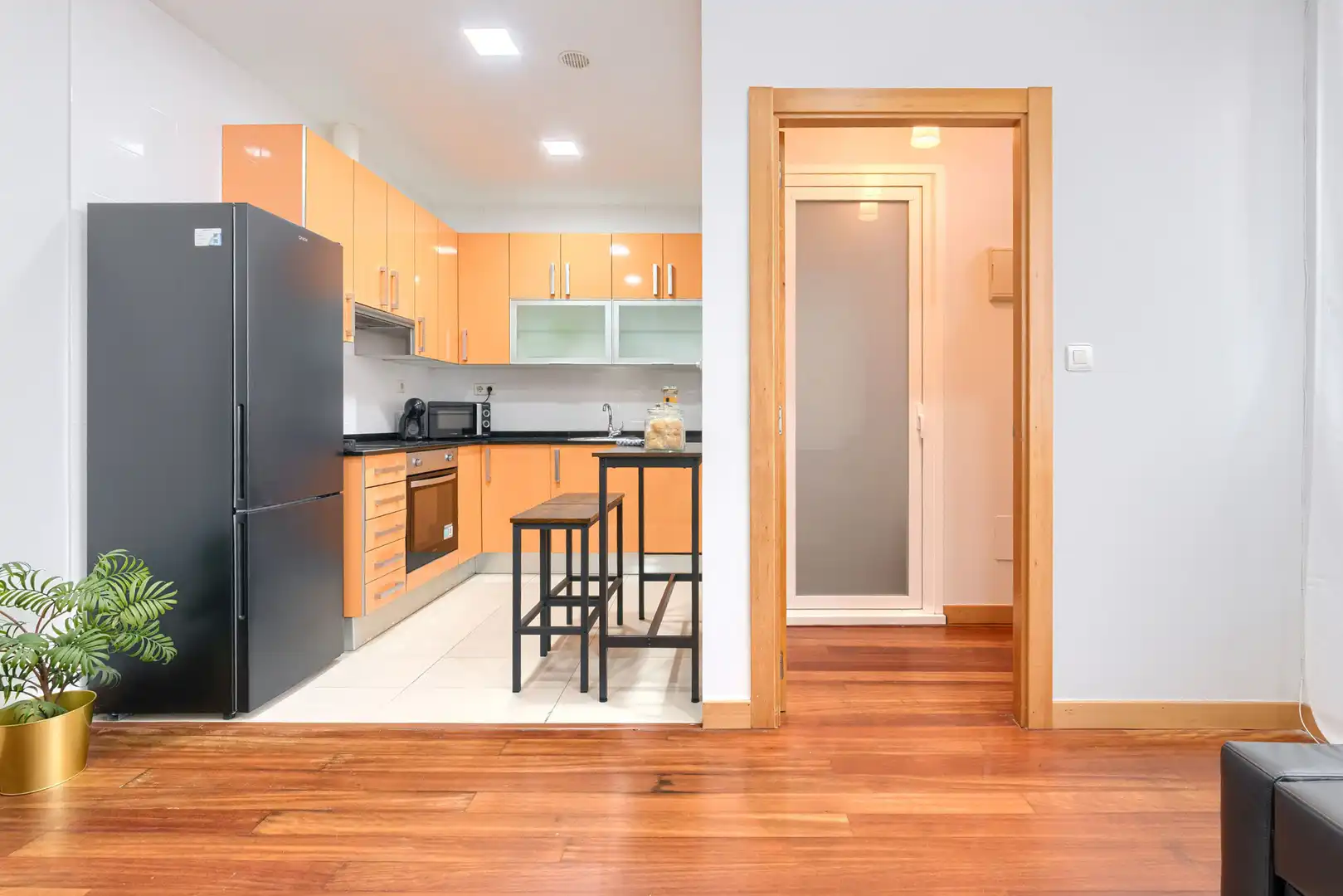 Cocina de Apartamento de alquiler en Barakaldo  con Calefacción, Amueblado y Lavadora