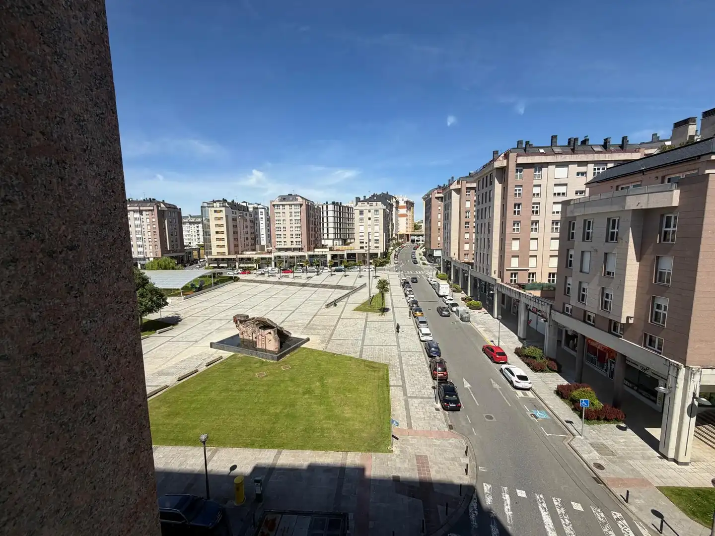 Außenansicht von Wohnung zur Miete in Lugo mit Heizung, Parkett und Abstellraum