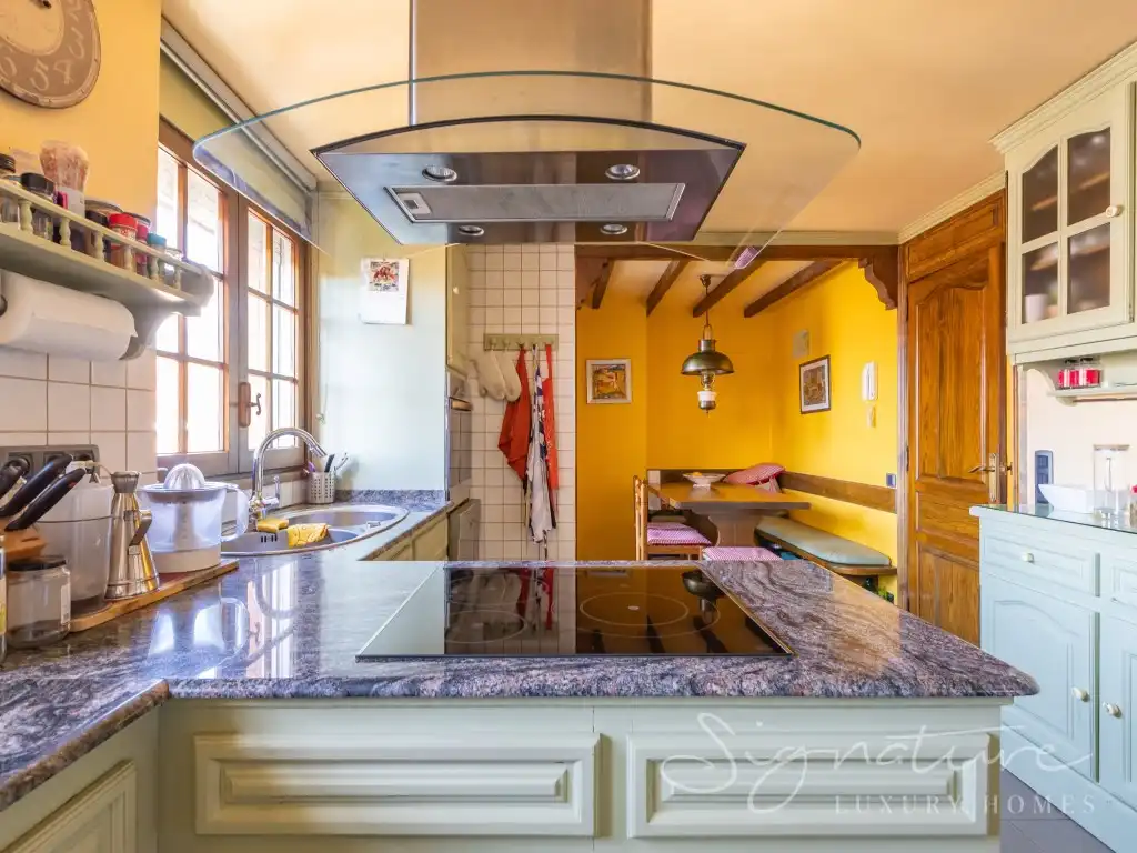 Cocina de Ático en venta en Sant Cugat del Vallès con Aire acondicionado