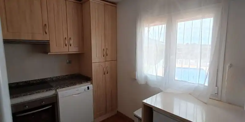 Cocina de Casa o chalet en venta en Alhama de Murcia con Aire acondicionado, Jardín privado y Terraza