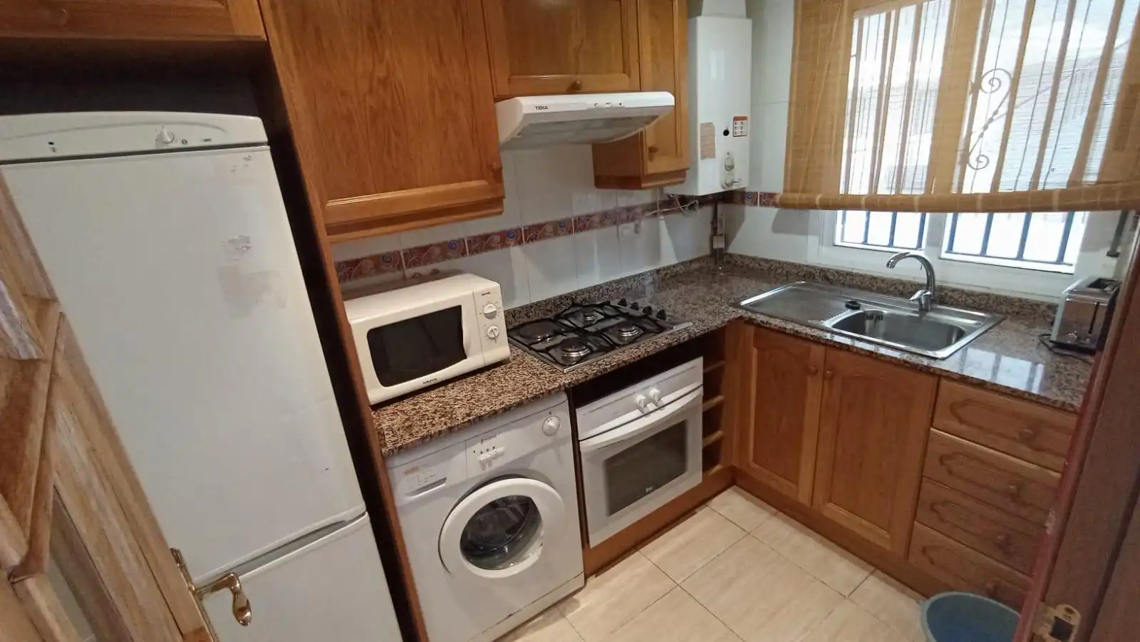 Cuina de Apartament en venda en Oropesa del Mar / Orpesa amb Aire condicionat, Terrassa i Moblat