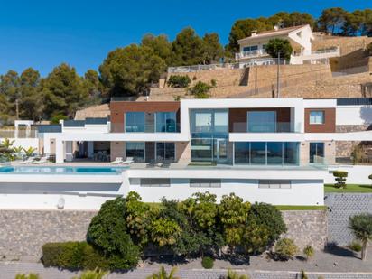 Exterior view of House or chalet for sale in Calpe / Calp  with Air Conditioner, Heating and Private garden