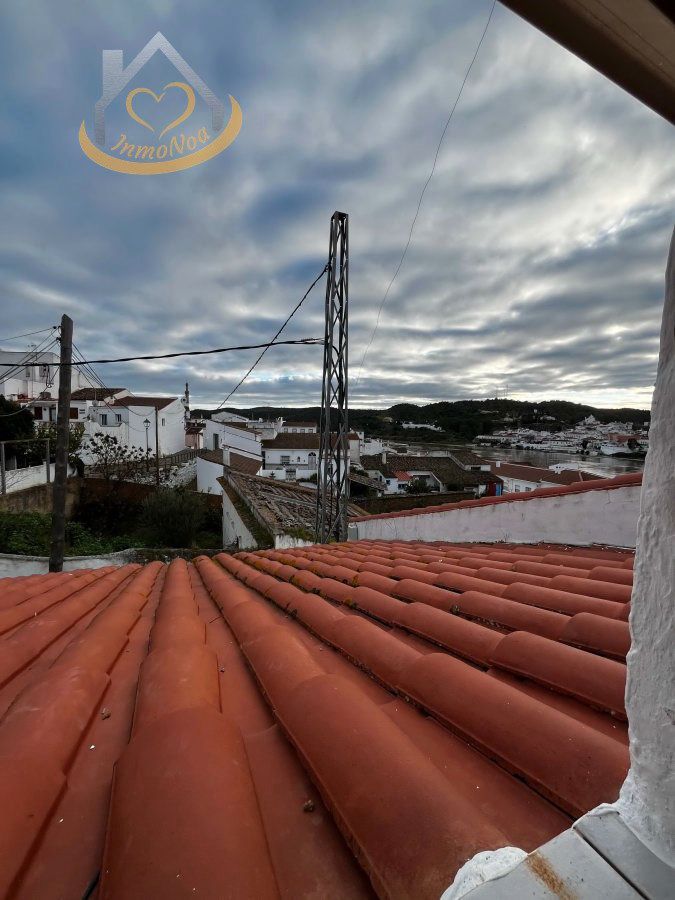 Vista exterior de Casa o xalet en venda en Sanlúcar de Guadiana amb Aire condicionat, Moblat i Forn