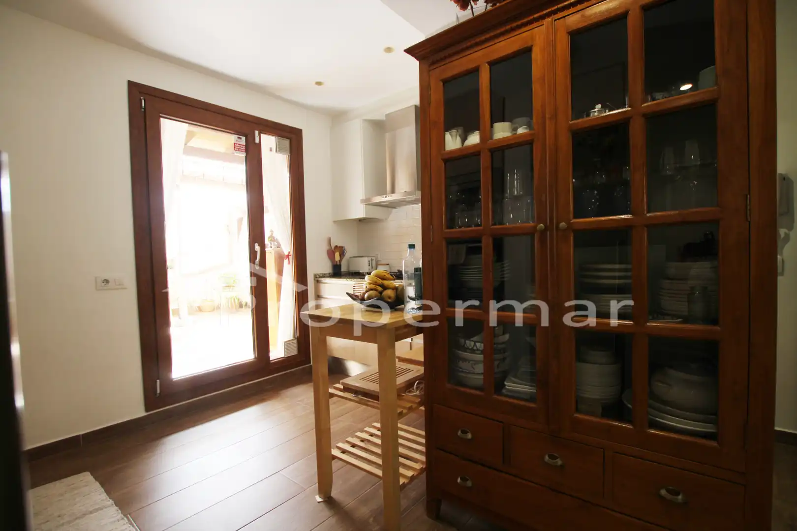 Kitchen of Ground floor for sale in Mataró  with Air Conditioner, Heating and Private garden