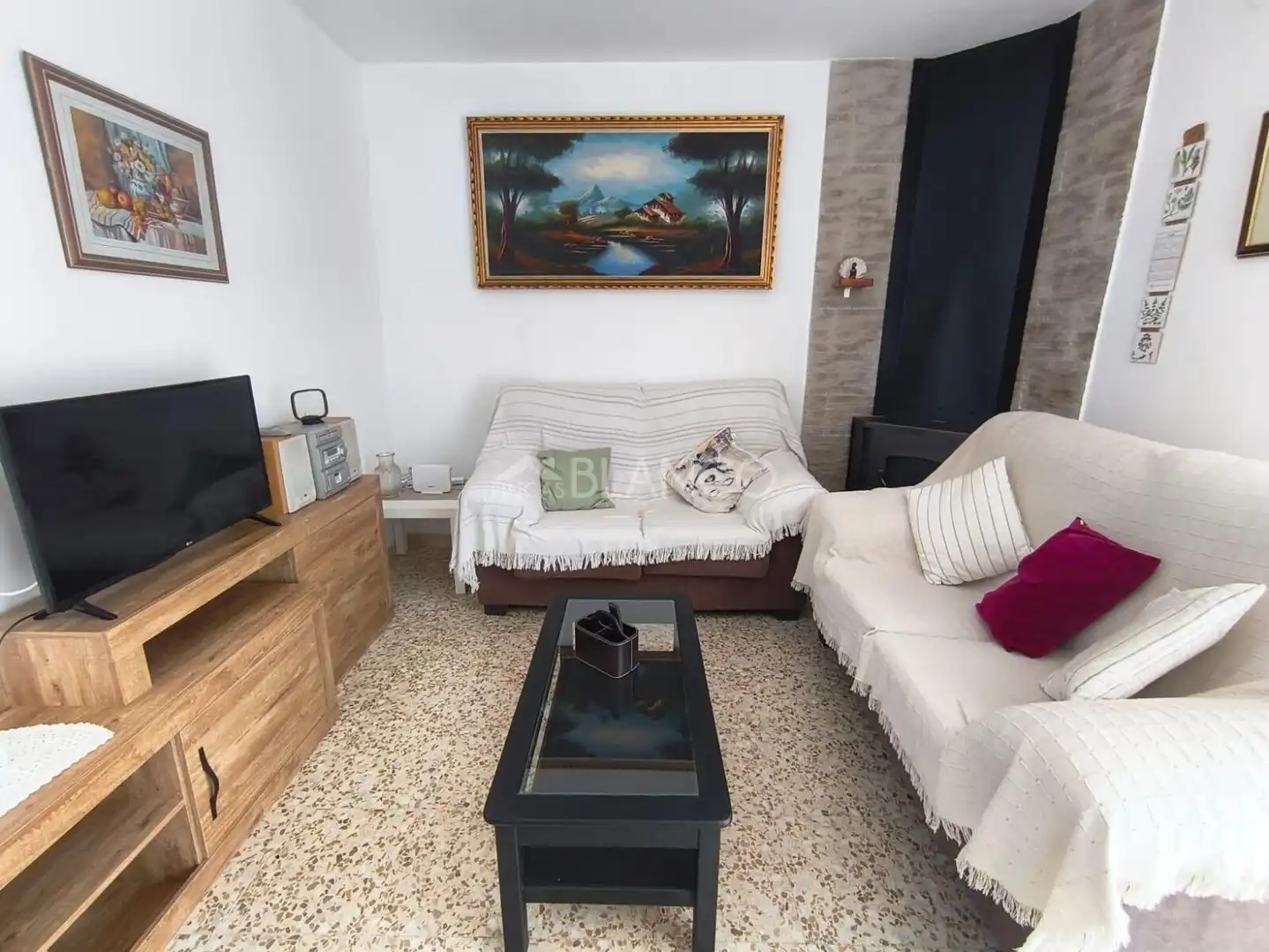 Sala de estar de Casa o chalet en venta en Masquefa con Calefacción, Jardín privado y Terraza