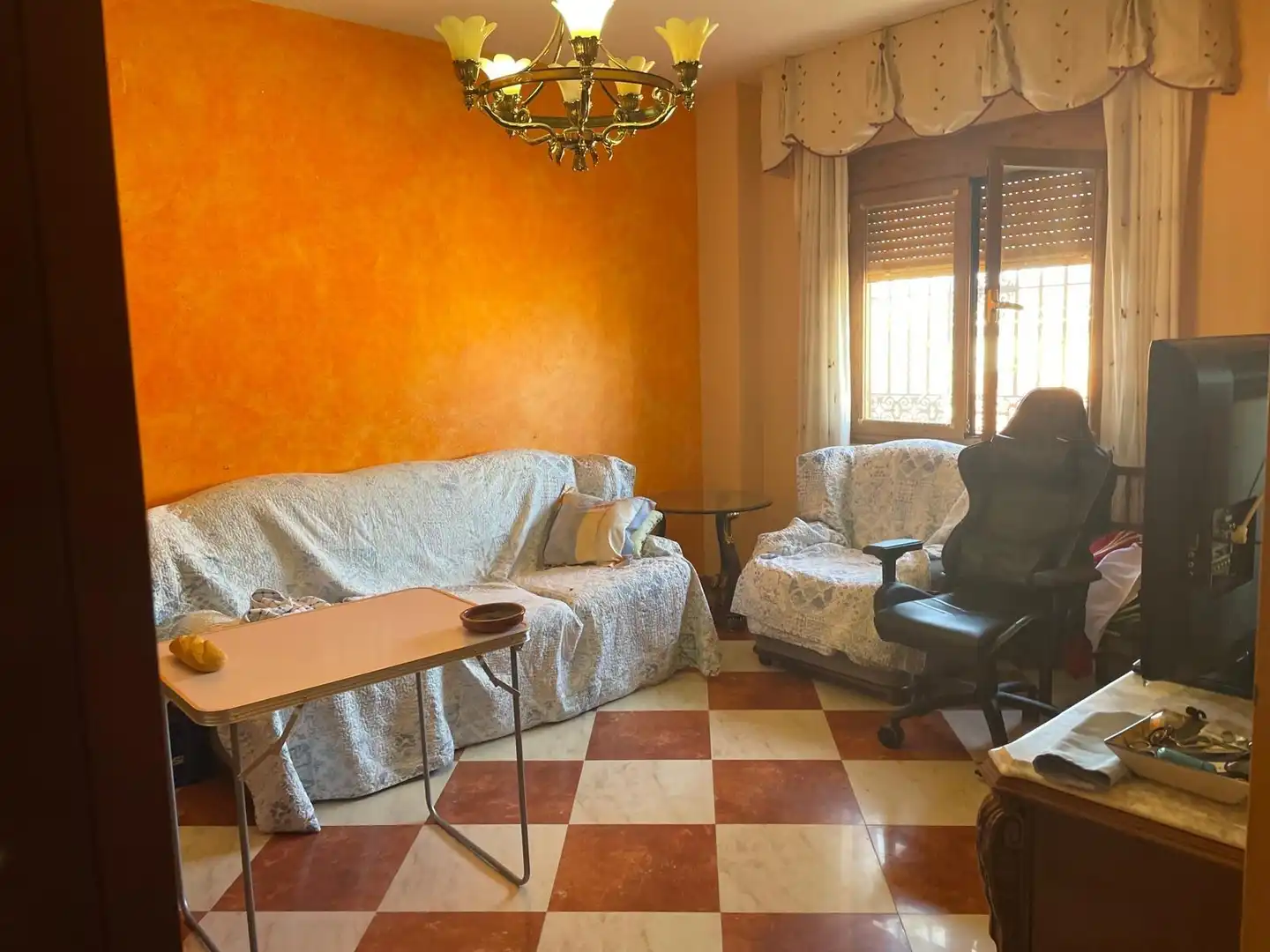 Living room of Houses for sale in Chimeneas  with Air Conditioner, Private garden and Terrace
