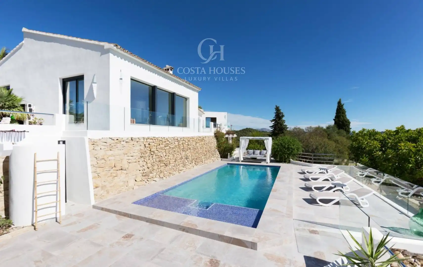 Vista exterior de Casa o chalet en venta en Benissa con Aire acondicionado, Calefacción y Jardín privado