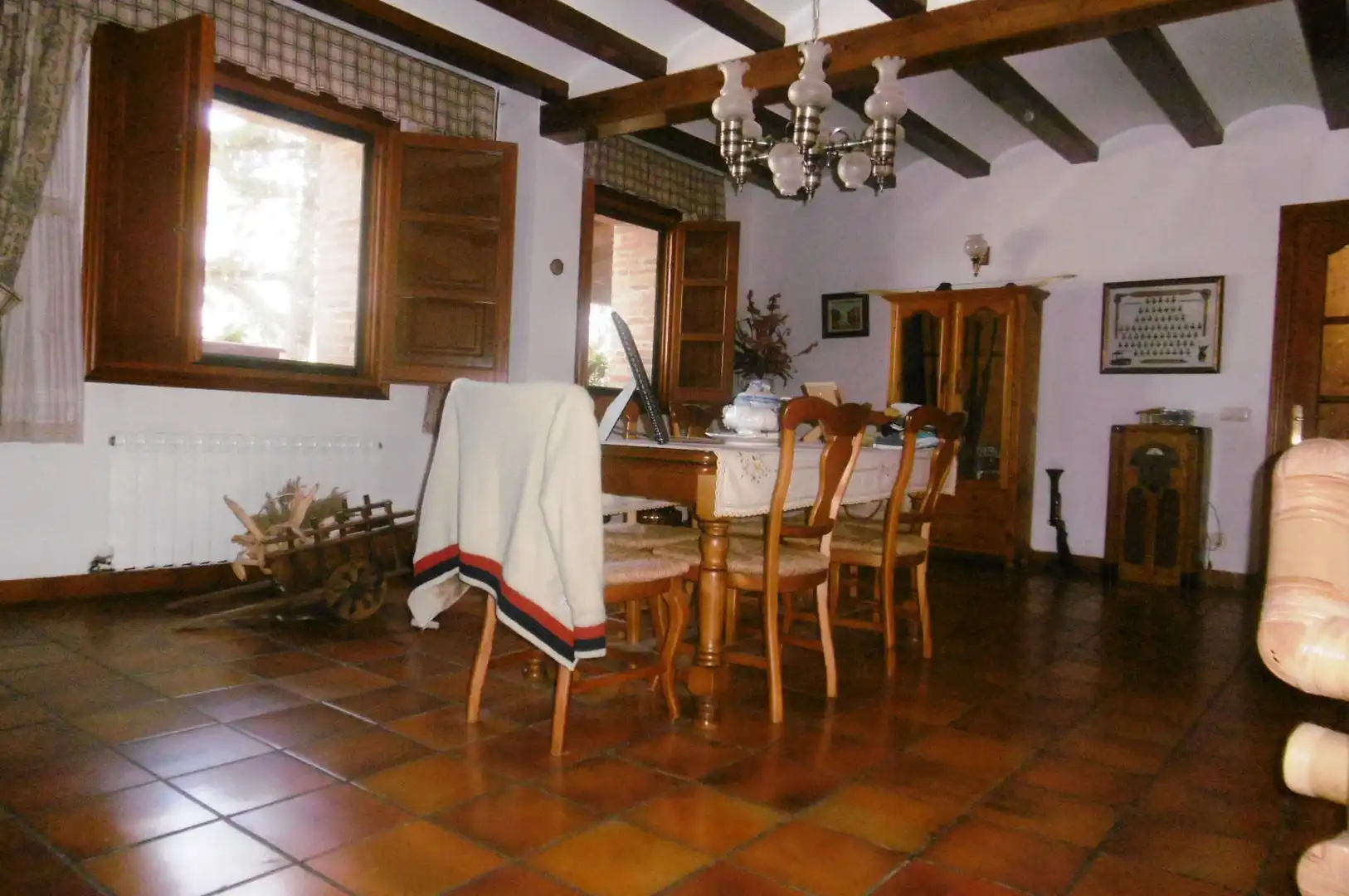 Comedor de Casa o chalet en venta en Fonz con Calefacción, Jardín privado y Terraza