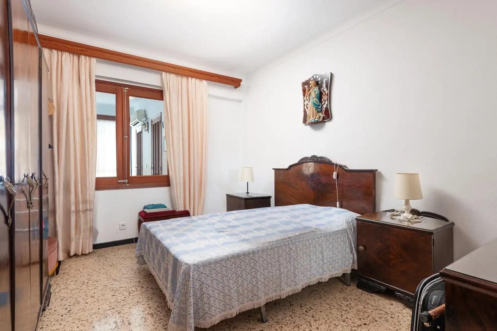 Schlafzimmer von Haus oder Chalet zum Verkauf in Alcúdia mit Klimaanlage, Heizung und Privatgarten