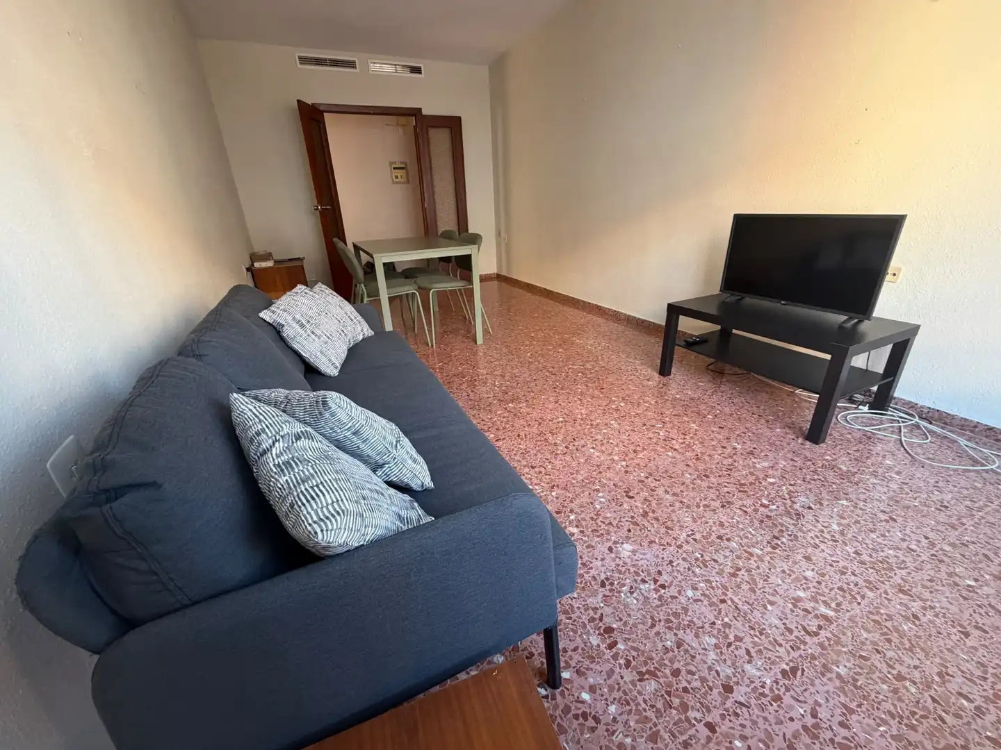 Living room of Flat for sale in Beniarjó  with Air Conditioner, Terrace and Storage room