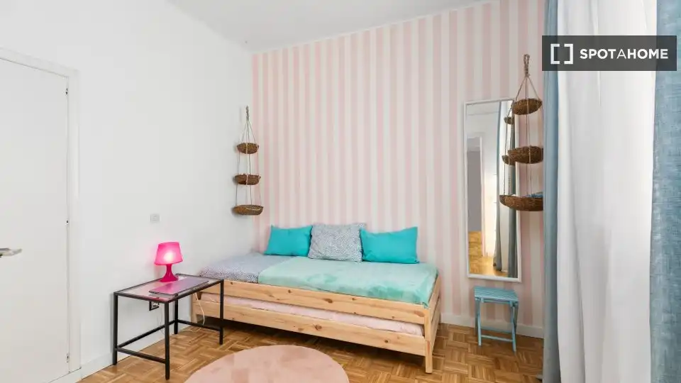 Habitación de Apartamento para compartir en  Palma de Mallorca con Aire acondicionado, Terraza y Amueblado
