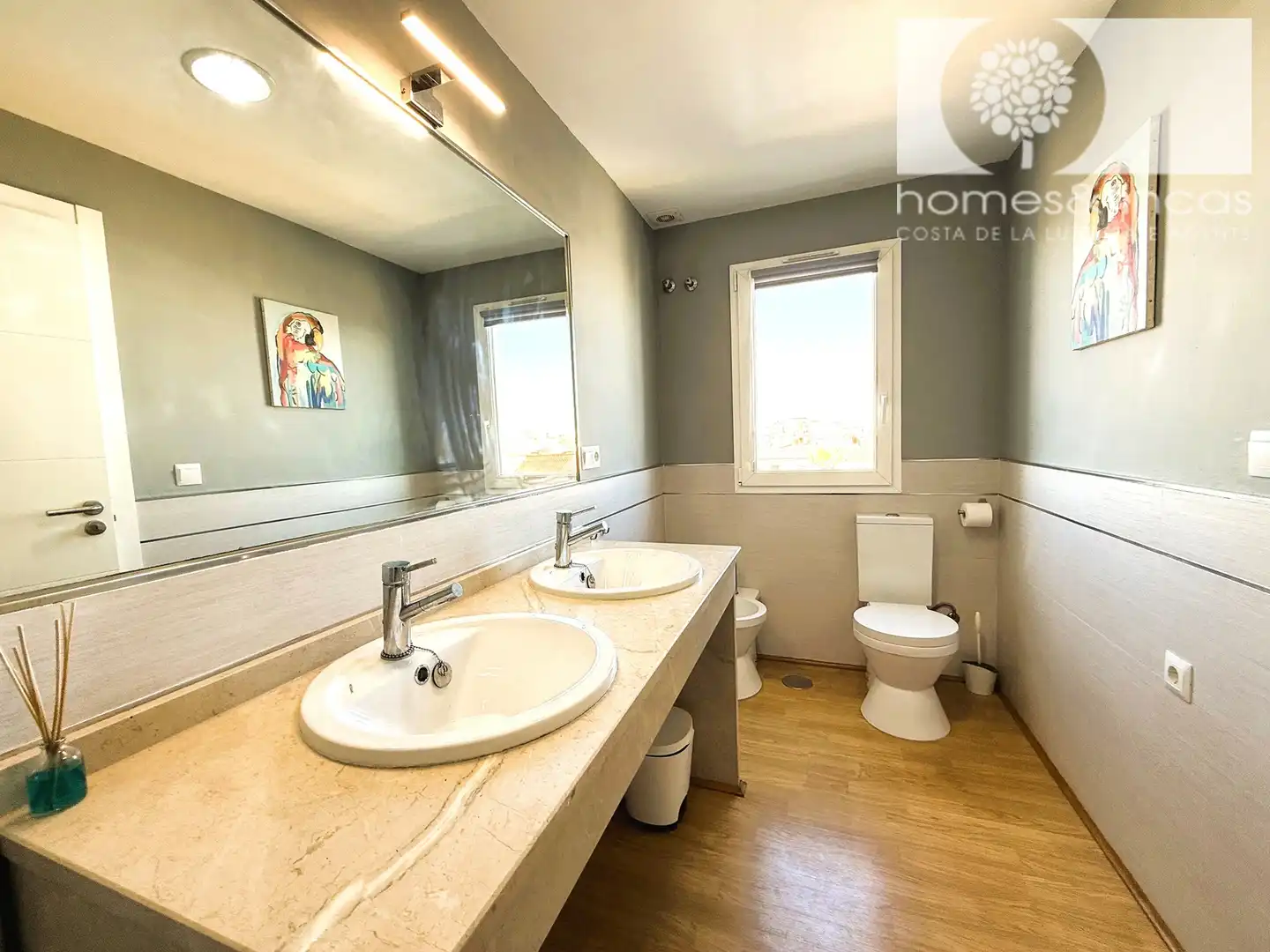 Bathroom of Detached homes for sale in Ayamonte  with Air Conditioner, Terrace and Furnished